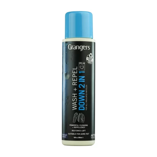 Grangers Down 2 in 1 Wash Repel bottle front primary