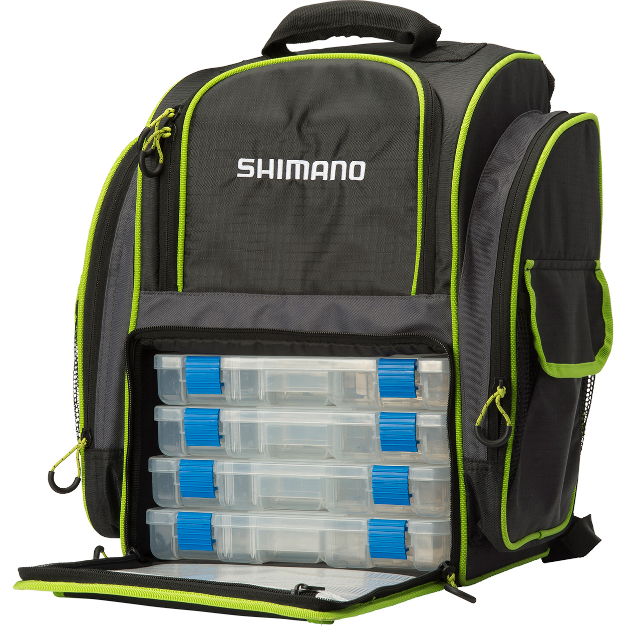 Backpack and Boxes Blue Green Luggage - Shimano - Down South Camping &  Outdoors