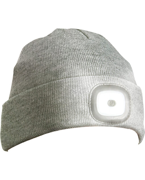 Beanie LED Head Light Grey - Lion