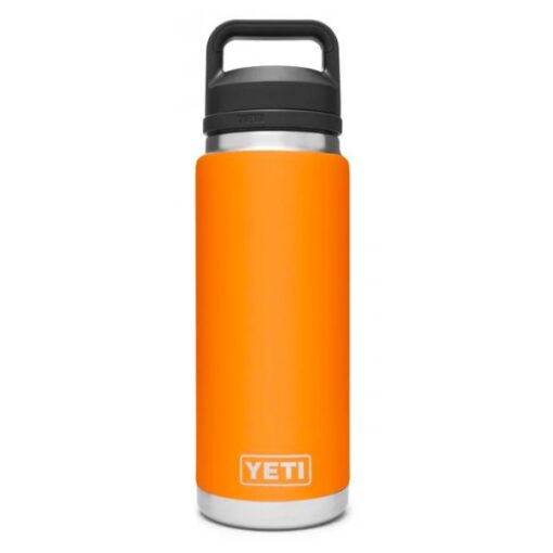 yeti rambler bottle 26 oz chug cap king crab orange