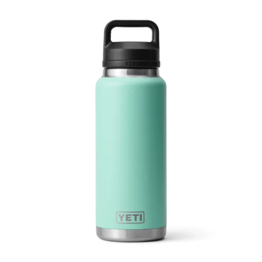 Yeti Rambler Bottle 36oz Seafoam Chug Cap V2